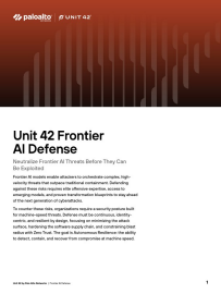 Difesa dall'IA avanzata di Unit 42