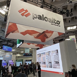 Stand di Palo Alto Networks all'evento