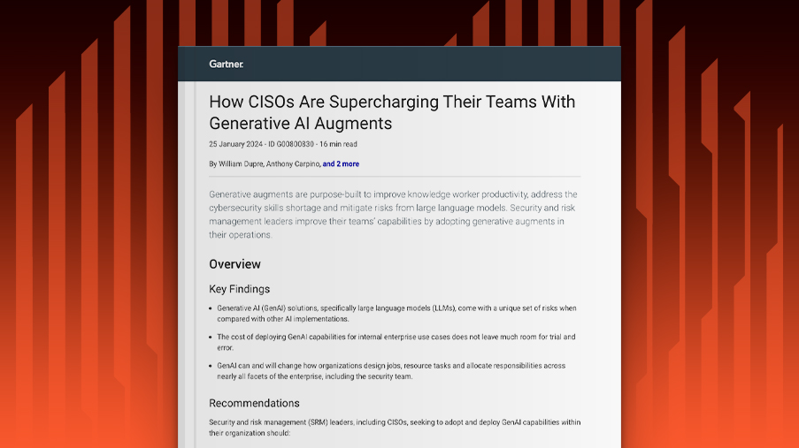 Leggi il report di Gartner sul potenziamento dell'IA generativa