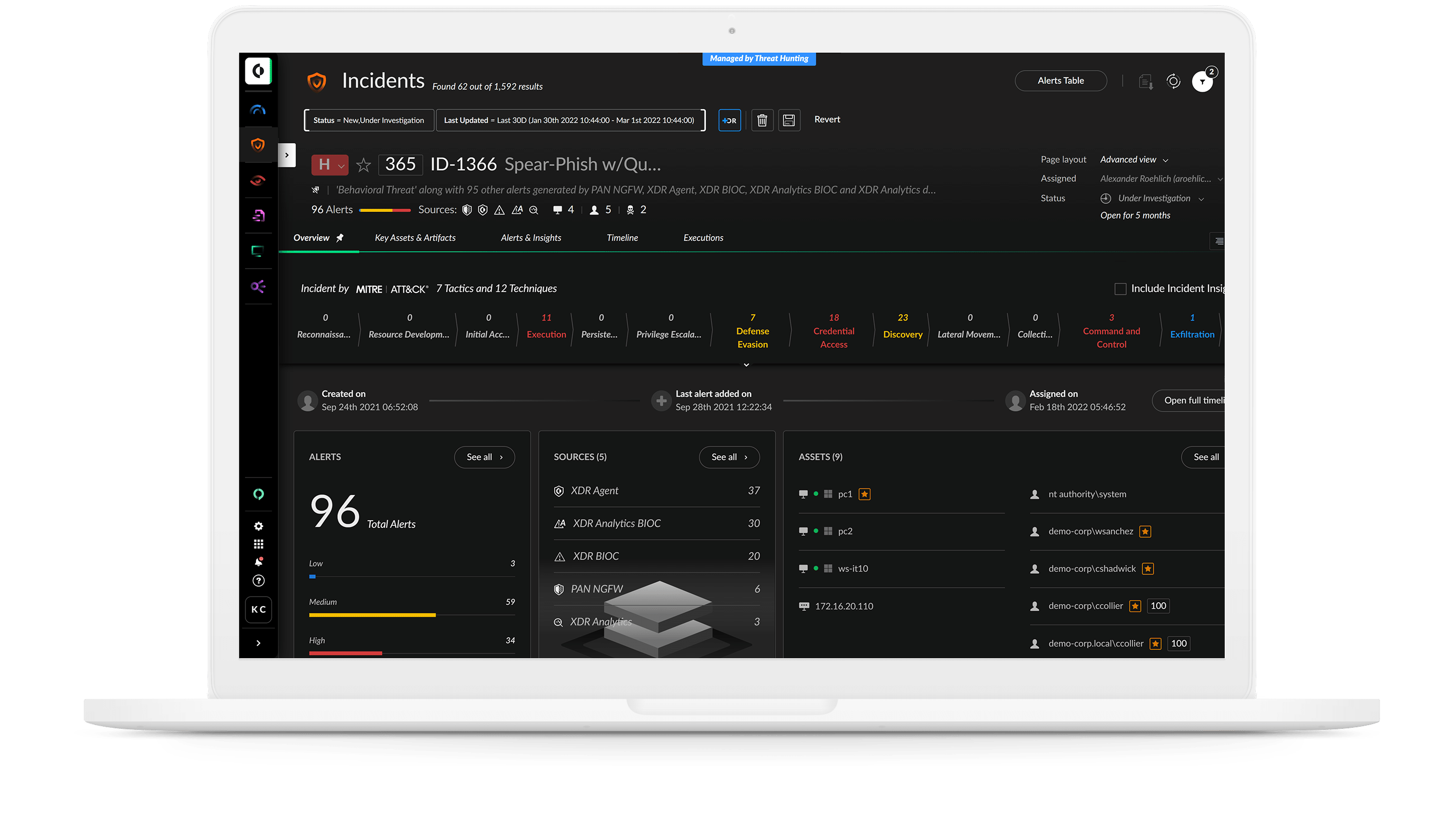 Velocizza le indagini con la gestione degli incidenti