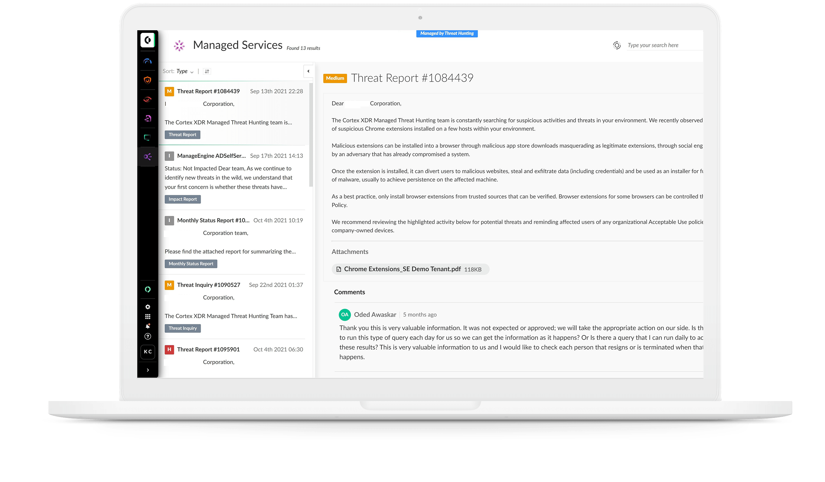 Perché scegliere MDR della Unit 42?