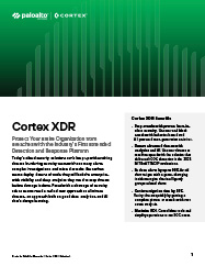 Scheda tecnica di Cortex XDR