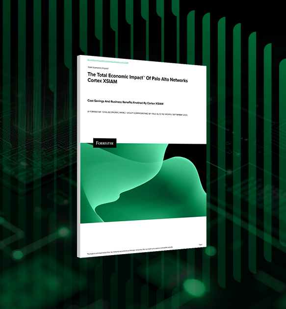 Lo studio Forrester Total Economic Impact<sup>&trade;</sup> di Cortex XSIAM