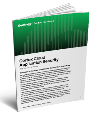Cortex Cloud Application Security