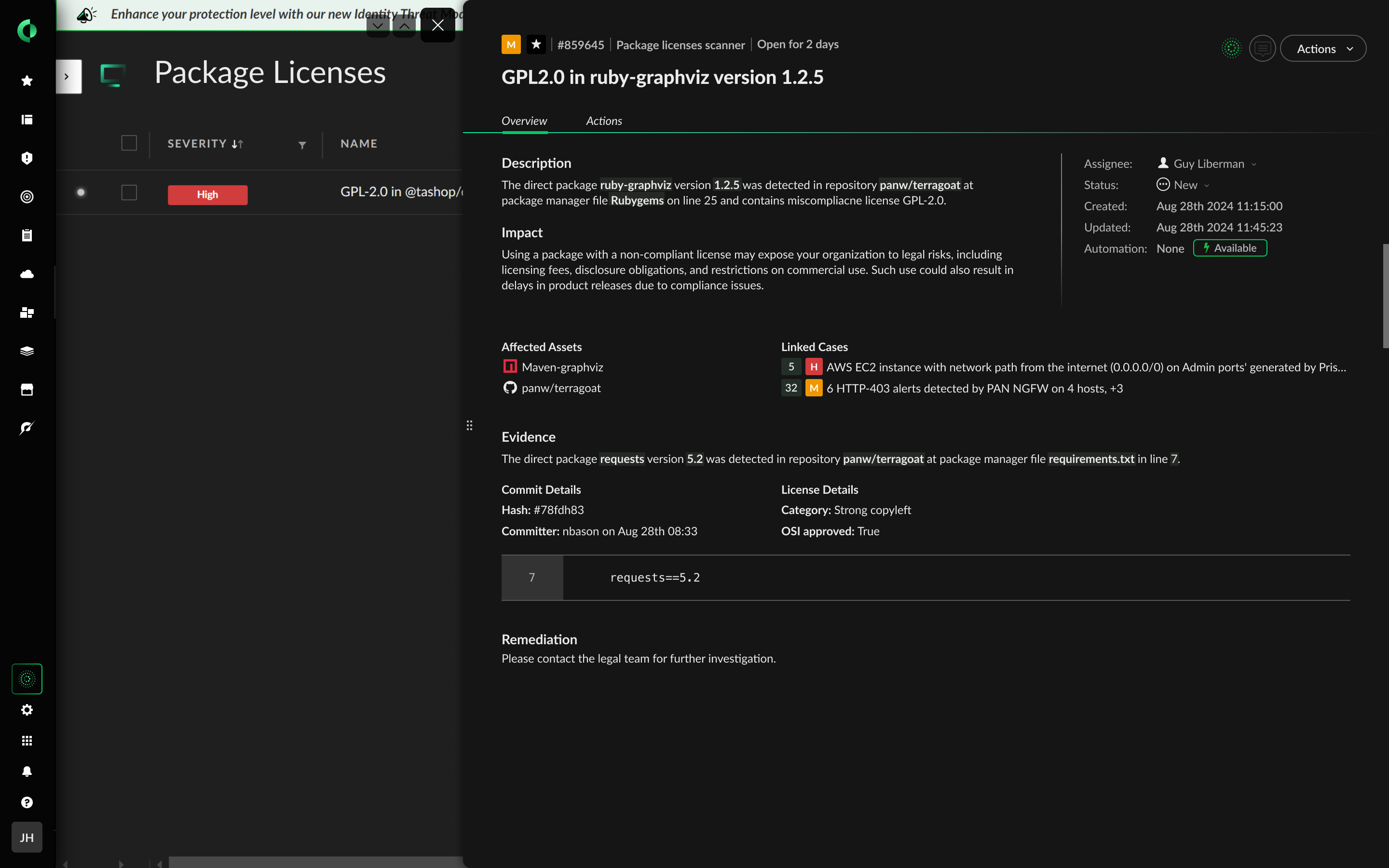 Conformità delle licenze software open source