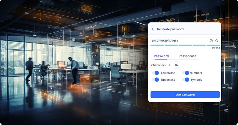 Proteggi password e credenziali