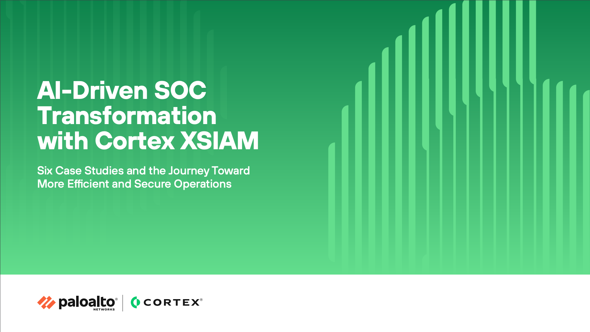 Trasformazione SOC basata su AI con Cortex XSIAM