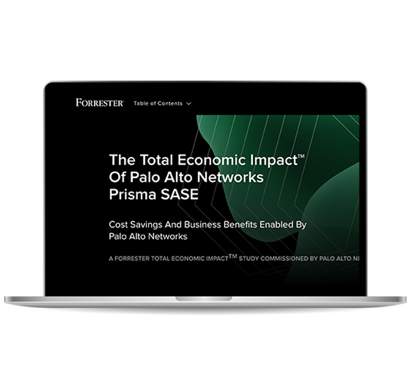Total Economic Impact™ di Prisma SASE di Palo Alto Networks