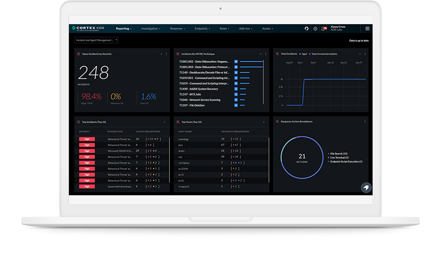 Ferma gli attacchi con un approccio olistico verso il rilevamento e la prevenzione delle minacce