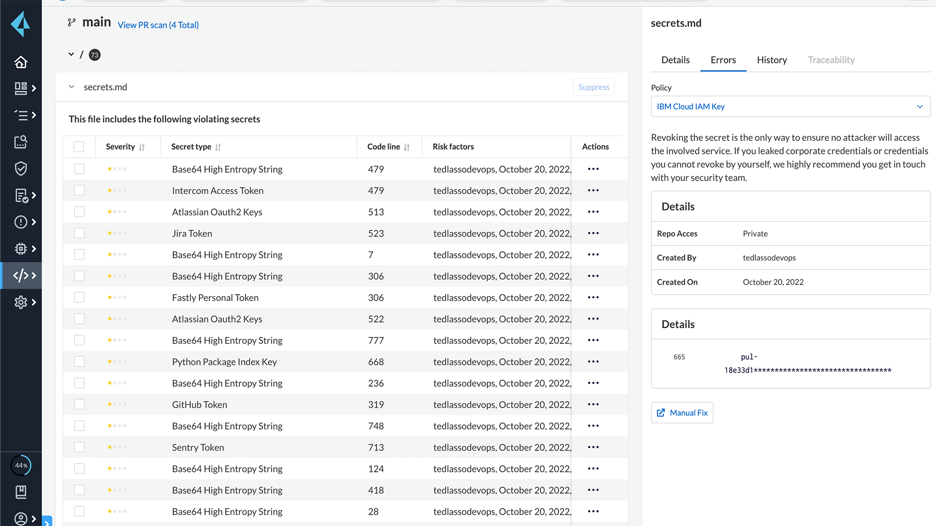 Modello di entropia ottimizzato